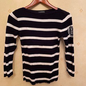 Stripped Ralph Lauren Shirt, Size XS